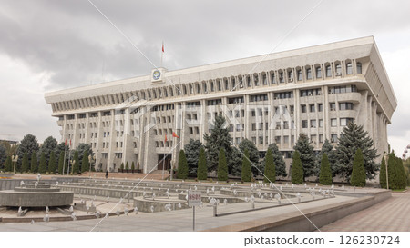 kyrgyzstan, building, cityscape 126230724