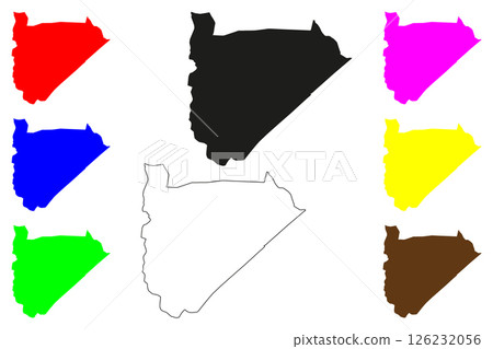 Karaikudi city (Republic of India, State of Tamil Nadu) map vector illustration, scribble sketch Capital of Chettinad map Karaikudi city (Republic of India, State of Tamil Nadu) map vector illustration, scribble sketch Capital of Chettinad map 126232056