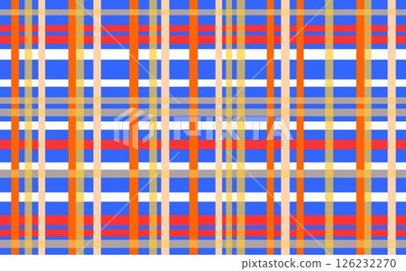 幾何圖案,格子,藍色,橙色 幾何圖案,格子,藍色,橙色 126232270