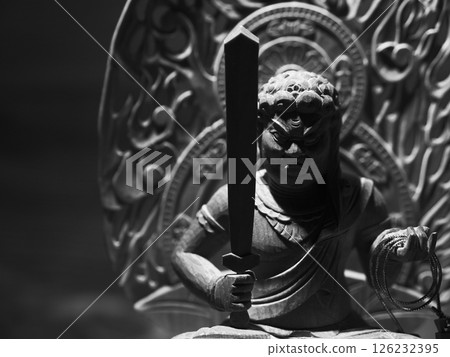 Acala Buddha statue (monochrome version) Acala Buddha statue (monochrome version) 126232395