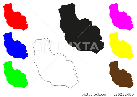 Muzaffarpur city (Republic of India, State of Bihar) map vector illustration, scribble sketch Muzaffarpur map Muzaffarpur city (Republic of India, State of Bihar) map vector illustration, scribble sketch Muzaffarpur map 126232490