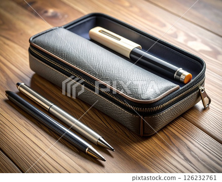 桌上的文具 126232761