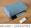 Stationery on the desk 126232763