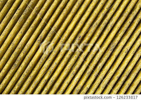 Modern car filter for cleaning the air in the car from bacteria and mold, close-up Modern car filter for cleaning the air in the car from bacteria and mold, close-up 126233817