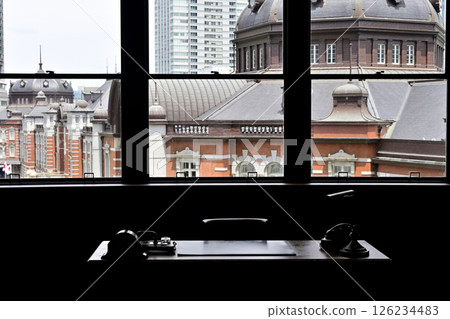 View from the window of the old Tokyo Station stationmaster's office 126234483