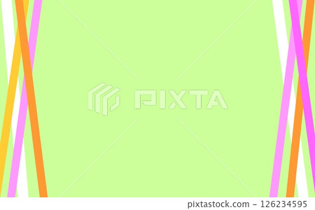 Geometric pattern frame line pastel color 126234595