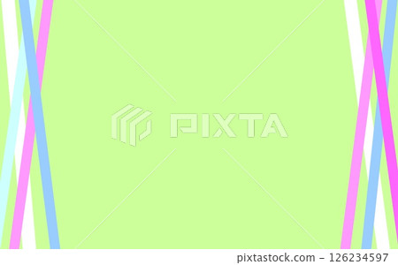 Geometric pattern frame line pastel color 126234597