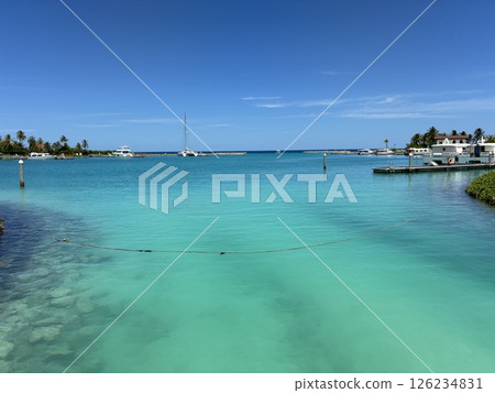 馬爾地夫度假村的海 126234831