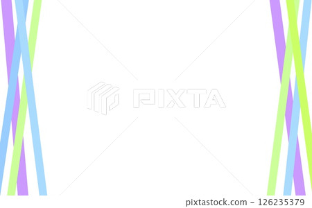 Geometric pattern frame white space pastel color 126235379