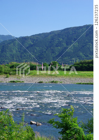 從德島縣美濃道之站眺望Sansan Landing 從德島縣美濃道之站眺望Sansan Landing 126237235