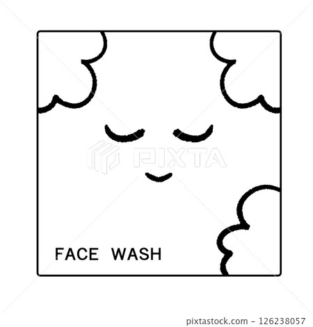Facial wash mark 126238057