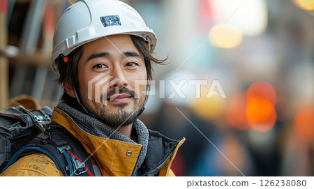 在建築工地工作的年輕人 生成式人工智慧 在建築工地工作的年輕人 生成式人工智慧 126238080