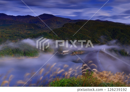 岩手縣奧州市，黎明風景 126239192