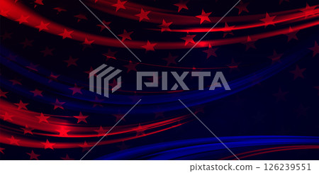 Exquisite abstract background with elements of American symbols Exquisite abstract background with elements of American symbols 126239551