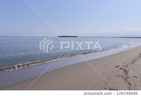 Iwase Beach, Toyama City, Toyama Prefecture Iwase Beach, Toyama City, Toyama Prefecture 126240646