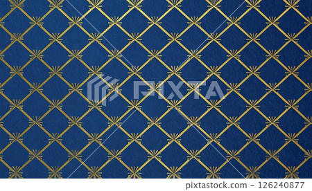 《AI圖像》藏青色日式背景素材 126240877