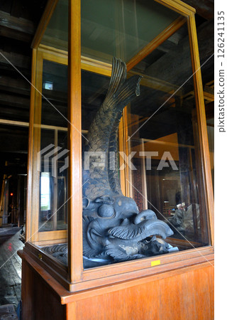 Chubu region, Matsumoto Castle, a shrine displayed inside the castle, Matsumoto City, Nagano Prefecture (1) 126241135