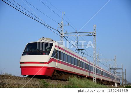 Tobu Railway Isesaki Line Limited Express Ryomo Tobu Railway Isesaki Line Limited Express Ryomo 126241889