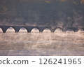 Taushubetsu River Bridge in Autumn 126241965