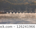Taushubetsu River Bridge in Autumn 126241966