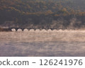 Taushubetsu River Bridge in Autumn 126241976
