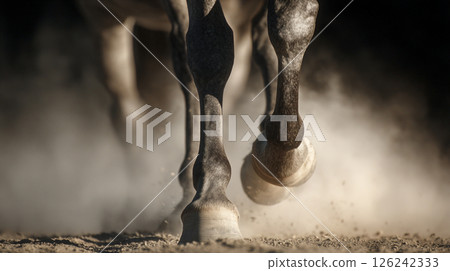 賽馬時馬蹄的角度 126242333