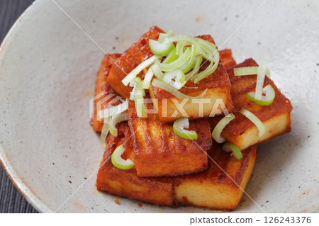 Atsuage steak Atsuage steak 126243376