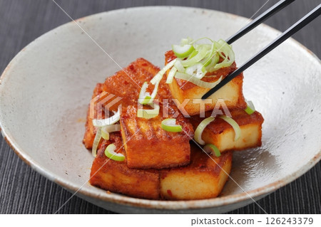 Atsuage steak Atsuage steak 126243379