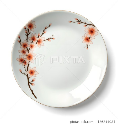 伊凡裡燒日本盤子，帶有傳統圖案，展現了日本的自然美景和四季風情。據說這是日本最古老的瓷器。 126244081