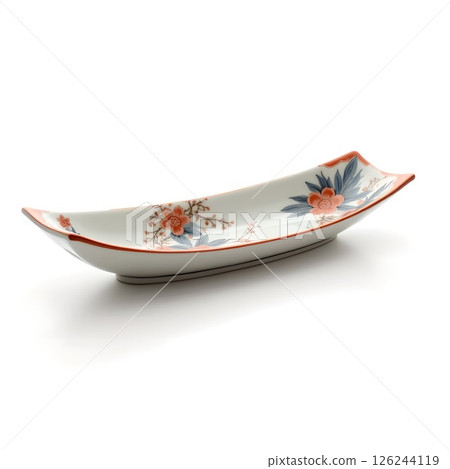 伊凡裡燒日本盤子，帶有傳統圖案，展現了日本的自然美景和四季風情。據說這是日本最古老的瓷器。 126244119