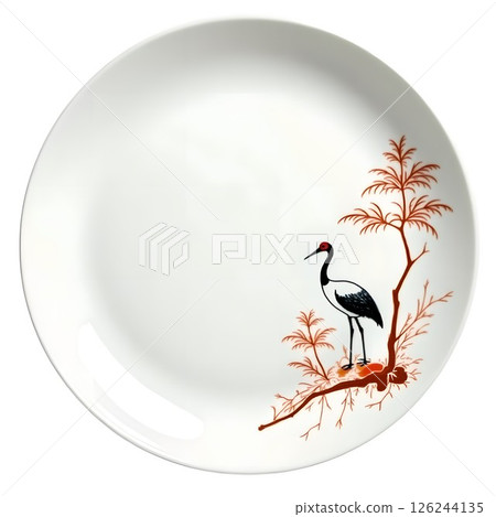 伊凡裡燒日本盤子，帶有傳統圖案，展現了日本的自然美景和四季風情。據說這是日本最古老的瓷器。 126244135