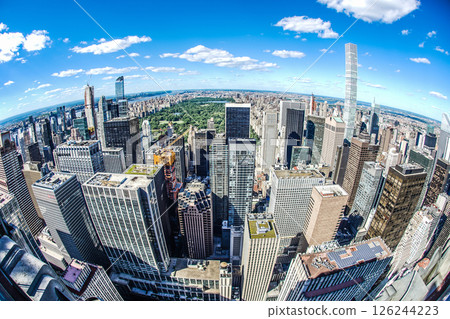 New York Cityscape (from Rockefeller Center) 126244223
