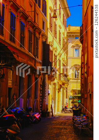 Roman alleys and sunlight Roman alleys and sunlight 126244538
