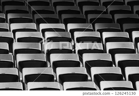 Grandstands in a soccer stadium in Brazil 126245130