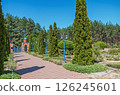 Entrance to city cemetery 126245601