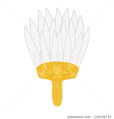 feather fan 126246735