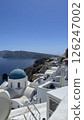 A beautiful white and blue spot on Santorini 126247002