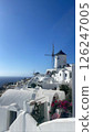 The streets of Santorini 126247005