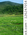 A high moor that spreads across the highlands of the Fukushima mountains 126247054