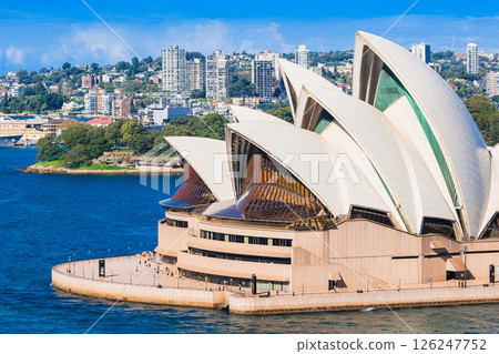 Sydney Opera House seen from the Harbour Bridge Sydney Opera House seen from the Harbour Bridge 126247752