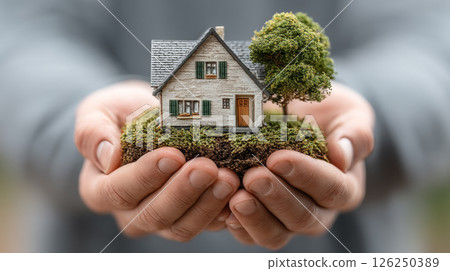 building, housing, blueprint 126250389