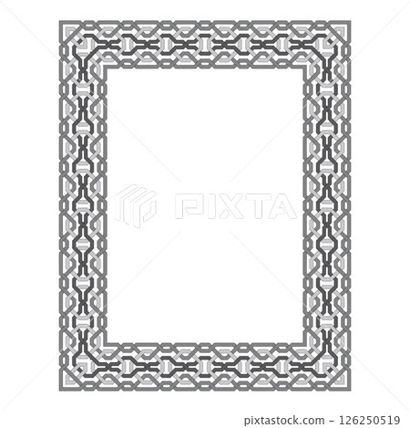 Vintage traditional realistic black and color frames set on white background isolated vector illustration Vintage traditional realistic black and color frames set on white background isolated vector illustration 126250519