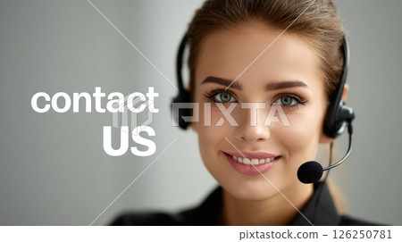 woman, headset, female 126250781