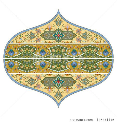 Vintage floral calligraphic floral vignette scroll corners ornamental design elements black  and color set isolated vector illustration 126251156