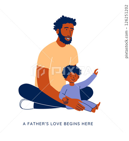 Stay-at-home dad spending quality time with his baby. Stay-at-home dad spending quality time with his baby. 126251202