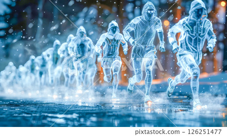 Man technology future lifestyle 126251477