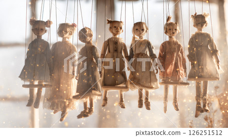 puppet, doll, stage 126251512