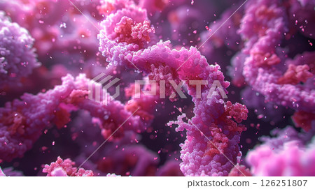 various bright backgrounds of beautiful shades. Futuristic images. 126251807