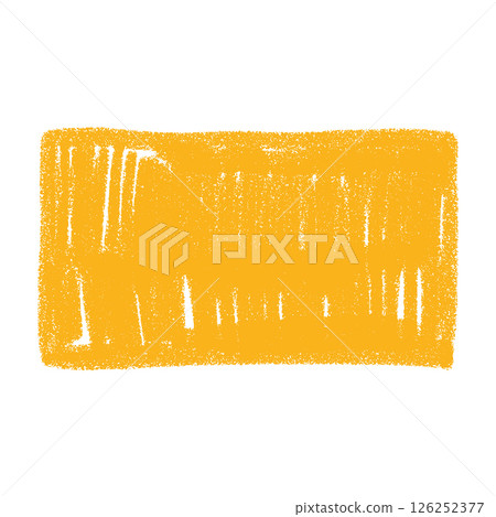 Hand-drawn crayon speech balloons with comic doodle frames. Chalk-style talk clouds and sketchy text boxes. Flat vector illustration isolated on white background. 126252377