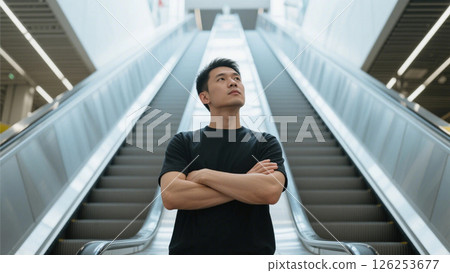 人生十字路口的自動扶梯 126253677